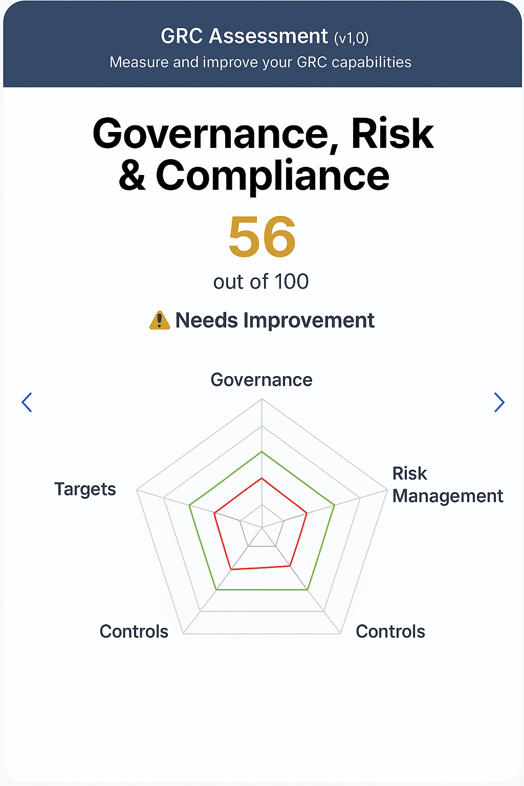 GRC Assessment Report Sample