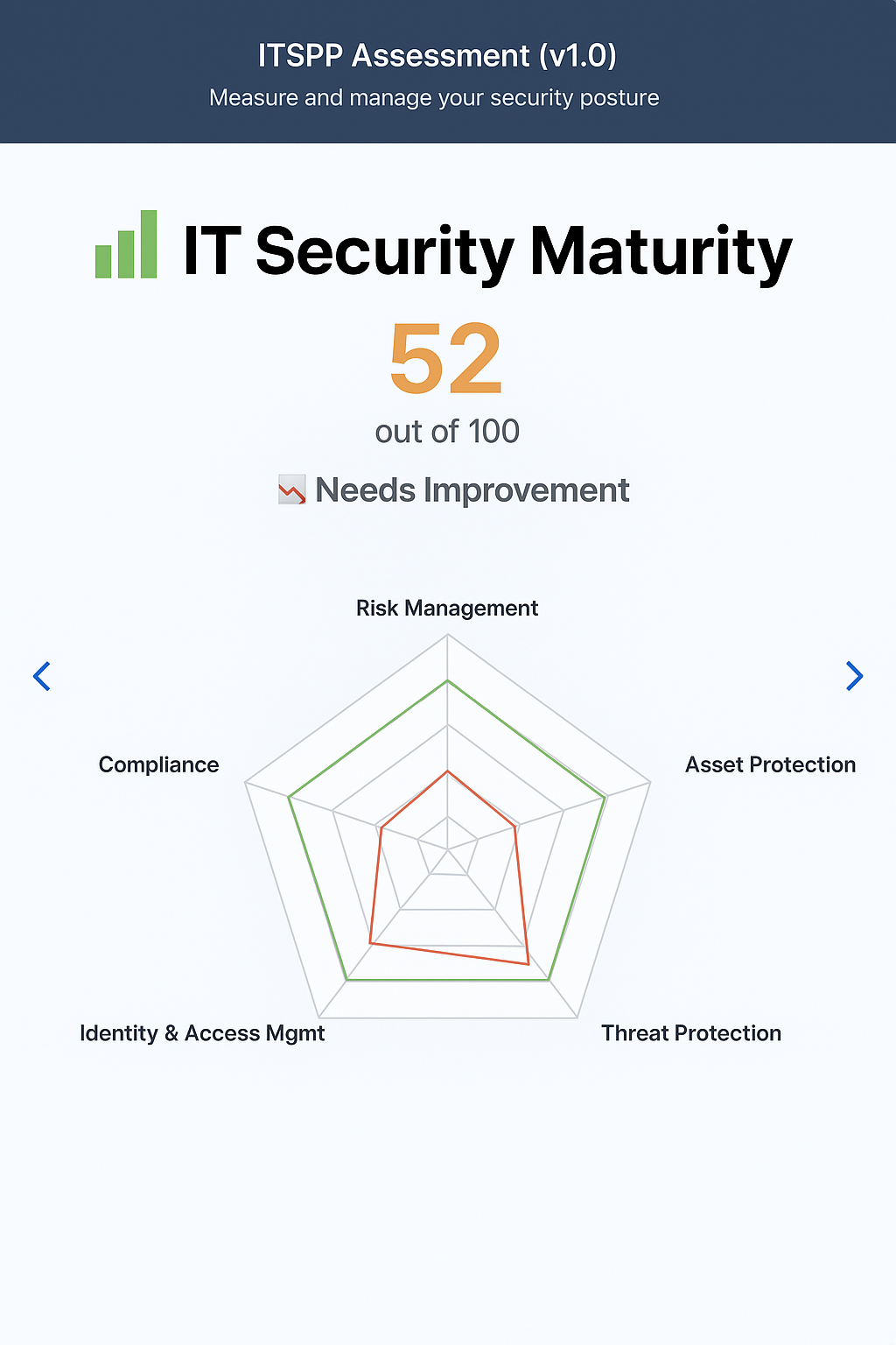 IT Maturity Assessment Report Sample